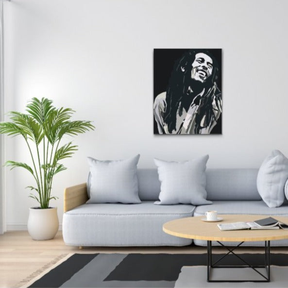 Bob Marley - paint by numbers vuxna