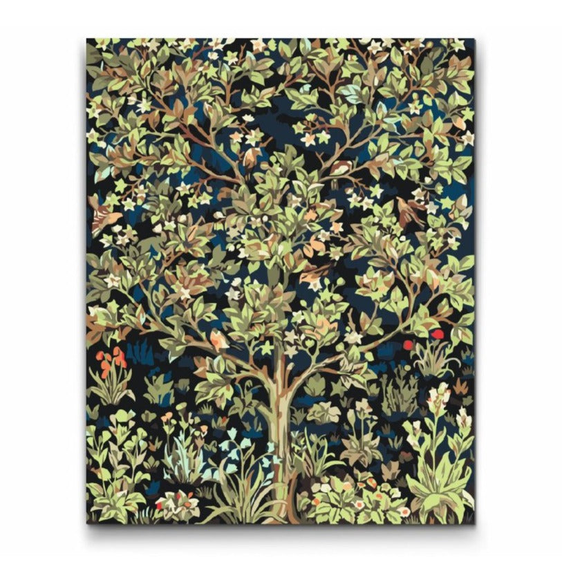 Tree of life - med dubbelfärg och fri frakt - paint by number
