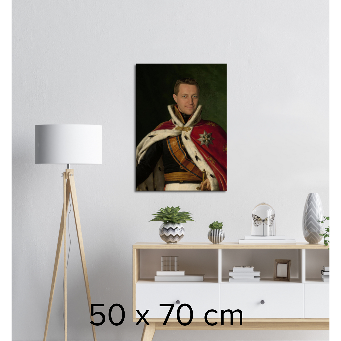REGENTEN- Skräddarsytt kungligt porträtt